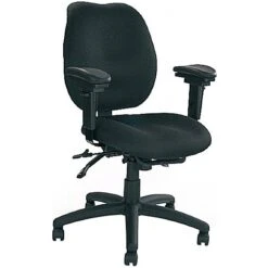 24 Hour Ergonomic Medium Back Operator Chair