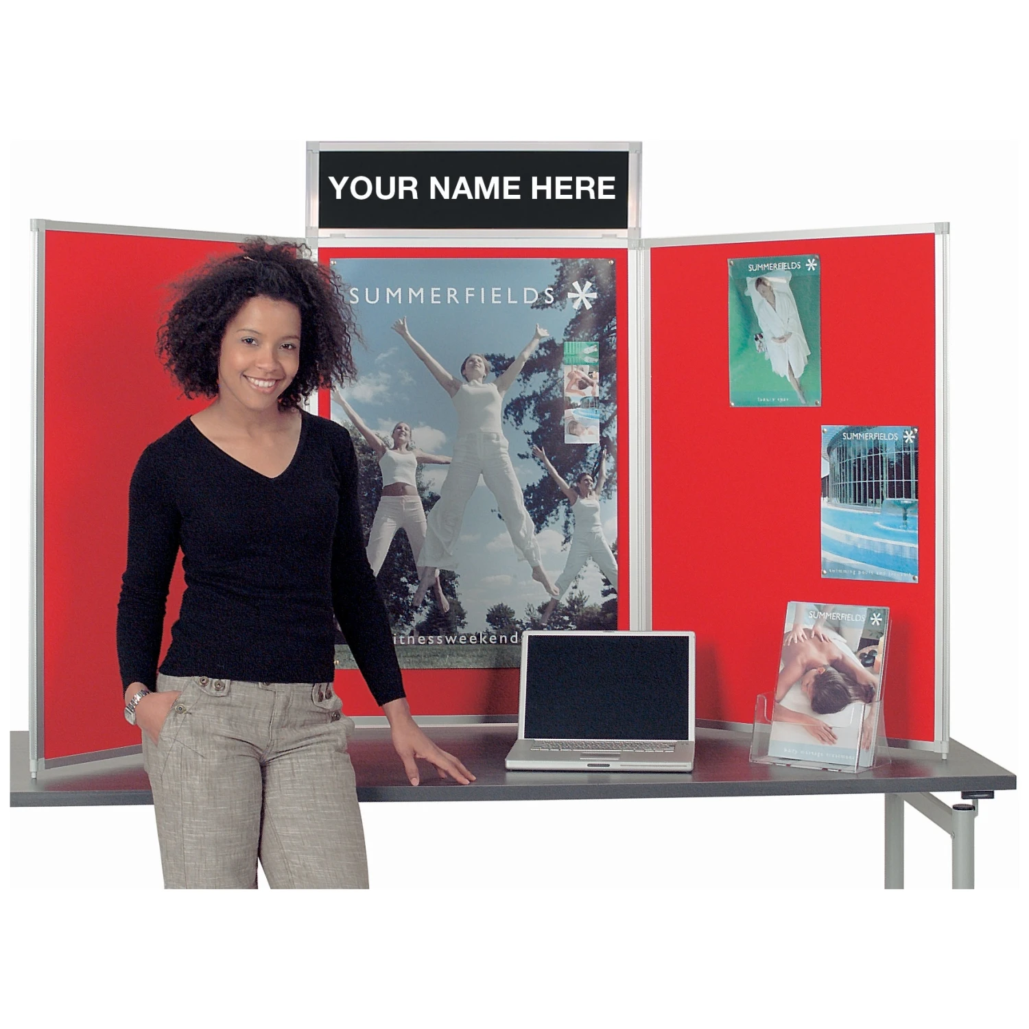 Busyfold Heavy Duty Tabletop Folding Display Systems