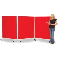 Tri Screen Mobile Presentation/Display System