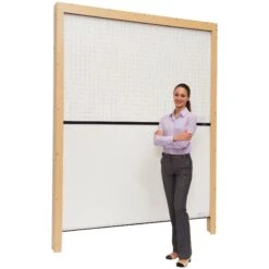 Wilson & Garden ECO Friendly 3 Section Wallfixed Rollerboards - 1625W X 2275H