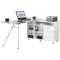 Daemon Glass Corner Workstation