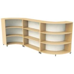 Nexus Curve Bookcases