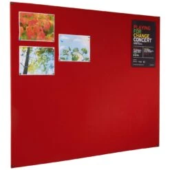 Eco-Friendly Frameless Felt Covered Noticeboard
