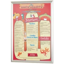 Busygrip Stainless Steel Poster Frame