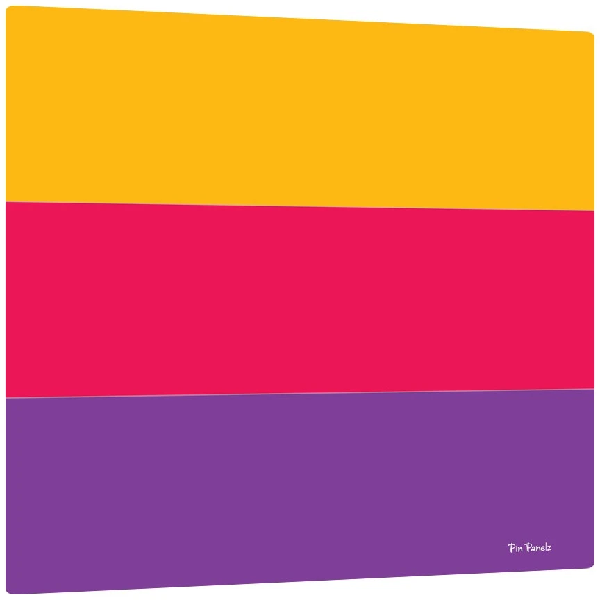 Pin Panelz Horizontal Stripes Noticeboards