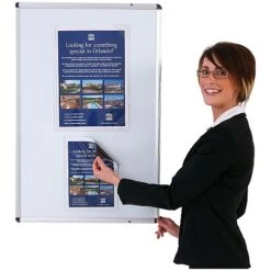 Magnetic Clear Pocket Leaflet Holder