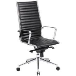 Abbey High Back Designer Leather Office Chair