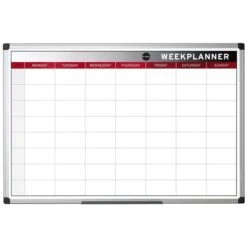 Bi-Office Magnetic Week Planner