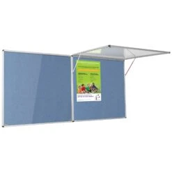 Eco-Colour Corridor Resist-A-Flame Tamperproof Noticeboards