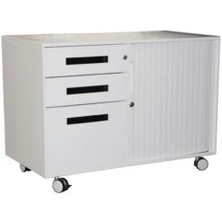 Prism Steel Mobile Pedestal And Tambour Unit