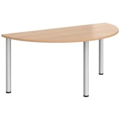 Everyday Tubular Leg Semi-Circular Tables