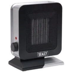 Sealey Ceramic Fan Heater 1400W/230V With 2 Heat Settings