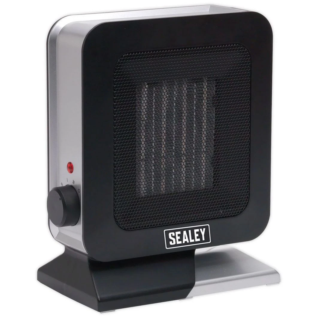 Sealey Ceramic Fan Heater 1400W/230V With 2 Heat Settings
