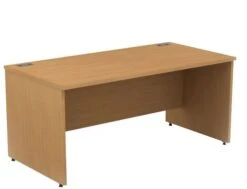 Alpha Plus Panel End Rectangular Desk