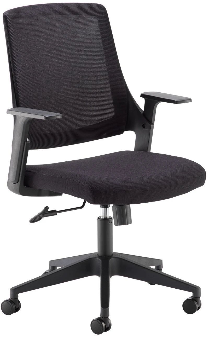 Central Black Mesh Back Office Chair