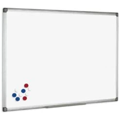 Bi-Office Magnetic Whiteboards + FREE Pens & Eraser