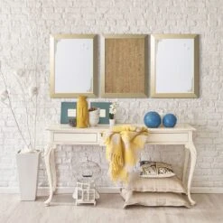 Bi-Office Positive Flow Gold Message Boards Set