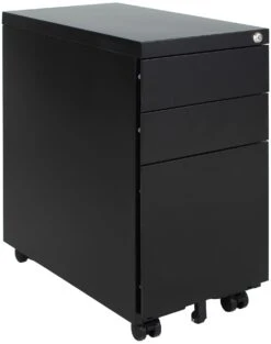 NEXT DAY Karbon Steel Slimline Mobile Pedestal